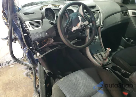 2013 Hyundai Elantra Coupe Gs z USA, uszkodzony, nr VIN KMHDH6AE8DU005657